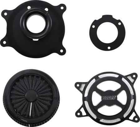 Vance & Hines VO2 X Air Cleaner In Contrast Cut Finish For 2008-2017 HD Softail, Touring And Trike Models (42343)