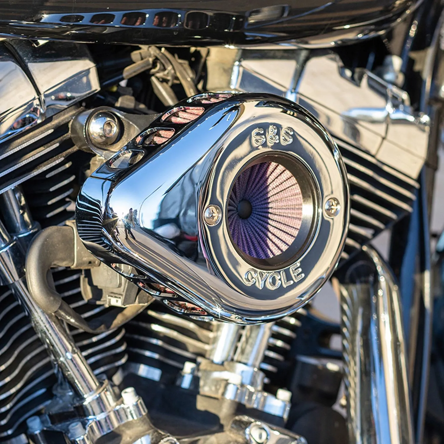 thumbnail image 2 of MCS 66-Tooth Chrome Strap Wheel Cover For Harley-Davidson Softail 2007-2017, Touring 2007 2 of 4