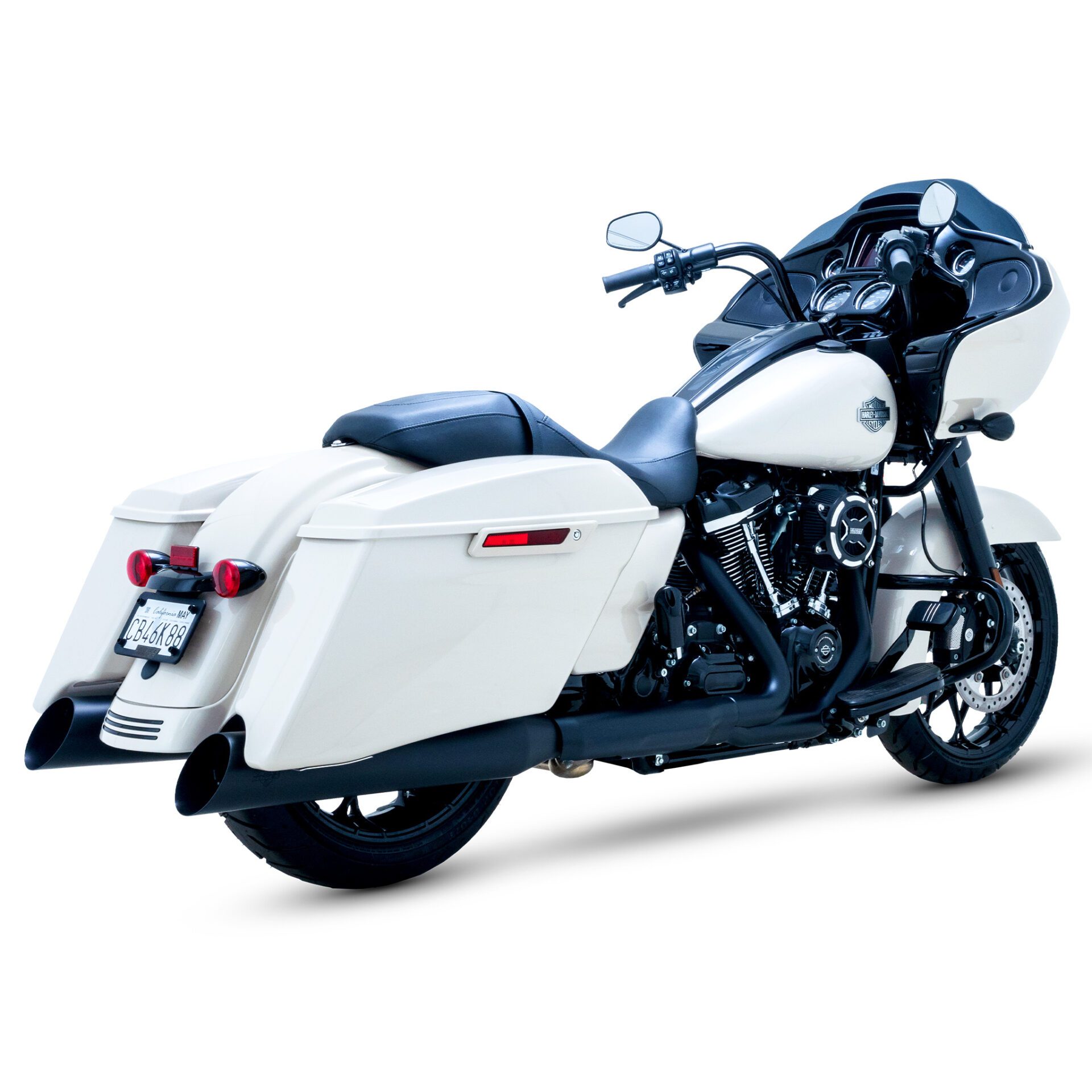 Vance & Hines Backslash 450 SlipOns In Matte Black For 20172022