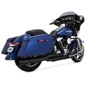 Vance & Hines Pro Pipe With PCX Technology In Black For Harley Davidson 2017-2024 M8 Touring Models (47383)