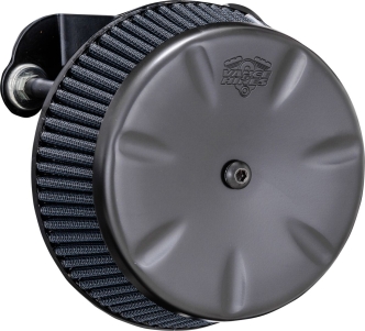 Vance & Hines VO2 Eliminator Air Cleaner In Matt Black Finish For 2000-2017 HD Dyna, Softail And TouringModels (42381)