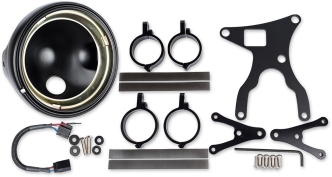 J.W. Speaker Headlight Conversion Kit In Black For Triumph 2011-2015 Speed Triple 1050 ABS Models (0703471)