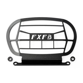 Killer Custom Headlight Fairing Grill Aggressor in Black Finish For 2018-2020 FXFB Fat Bob, 2018-2023 FXFBS Fat Bob With Killer Custom FF-FXFB Aggressor Headlamp Fairing (FXFB-GRILL)