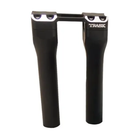 Trask Performance 8 Inch Assault Handlebar Risers With 1.25 Inch Clamping Area In Reverse Cut Finish (TM-8601-8RC)