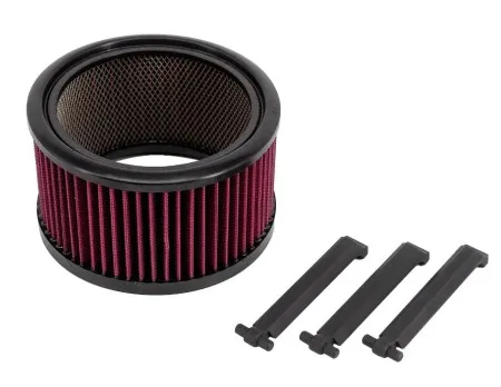 Trask Performance Big Power Filter Kit In Black For Trask Air Cleaners (TM-1020-BPBK)