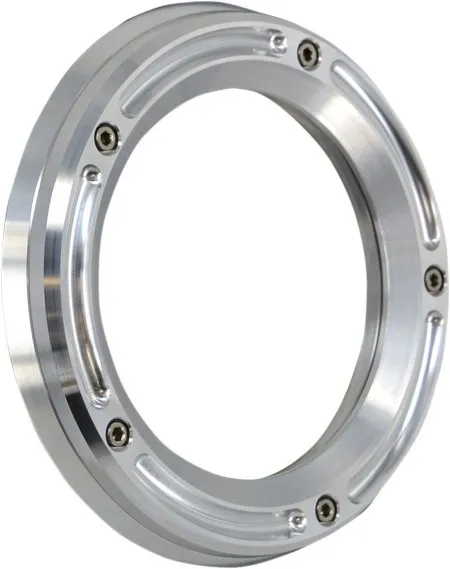 Trask Performance Assault Series Derby Cover With Window In Raw For 2015 FLHTCUL/FLHTK, 2016-2023 Touring/Trike & 2024 FLHR, FLHTK, FLTRT Models (TM-0041R)