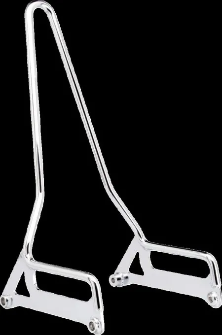 Biltwell EXFIL Round Sissy Bar in Chrome Finish For 2006-2017 Dyna Models (5003-501)