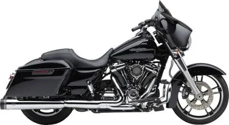 Cobra Gen 2 Neighbour Haters Series Mufflers In Chrome For Harley Davidson 2017-2024 Touring Models (6291)