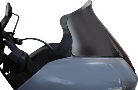 Klock Werks 6 Inch Flare Windshield Dark Smoke For 2022-2025 Harley Davidson Softail Low Rider ST (KWW-02-0607-DS)