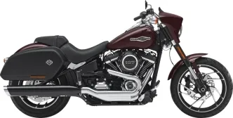 KessTech Solo X 2 Into 1 Slip-On In Chrome With Solo X End Cap For Harley Davidson Softail 2018-2020 M8 Sport Glide Models (180-3113-719)