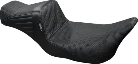 Le Pera TailWhip Daddy Long Legs Basket Weave Seat For Harley Davidson 2008-2025 Touring Models (excl. 23-25 VVT Models) (LK-587DLBW)