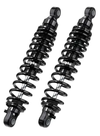 Bitubo WME Series 12 Inch Rear Shocks In Black For Harley Davidson 2014-2023 Touring FLHX Street Glide & FLTR Road Glide Models (HD040WME02V2)