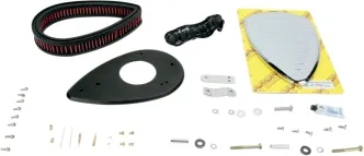 Baron Air Cleaner Kit Big Air  Comet Chrome (BA-2011-06)