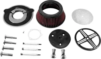 Baron Air Cleaner Kit XXX Big Air  Black (BA-2361-00B)