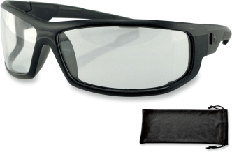 Bobster Axl Street Sunglasses Black Lenses Clear (EAXL001C)