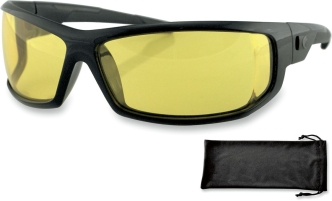 Bobster Axl Street Sunglasses Black Lenses Yellow (EAXL001Y)