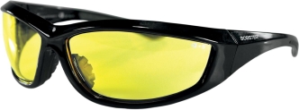 Bobster Charger Street Sunglasses Black Lenses Yellow (ECHA001Y)