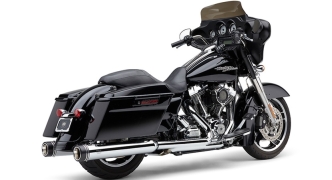 Cobra Gen 2 Neighbour Haters Series Mufflers In Chrome For Harley Davidson 1995-2016 Touring Models (6290)