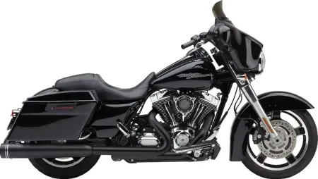Cobra Gen 2 Neighbour Haters Series Mufflers In Black For Harley Davidson 1995-2016 Touring Models (6290RB)
