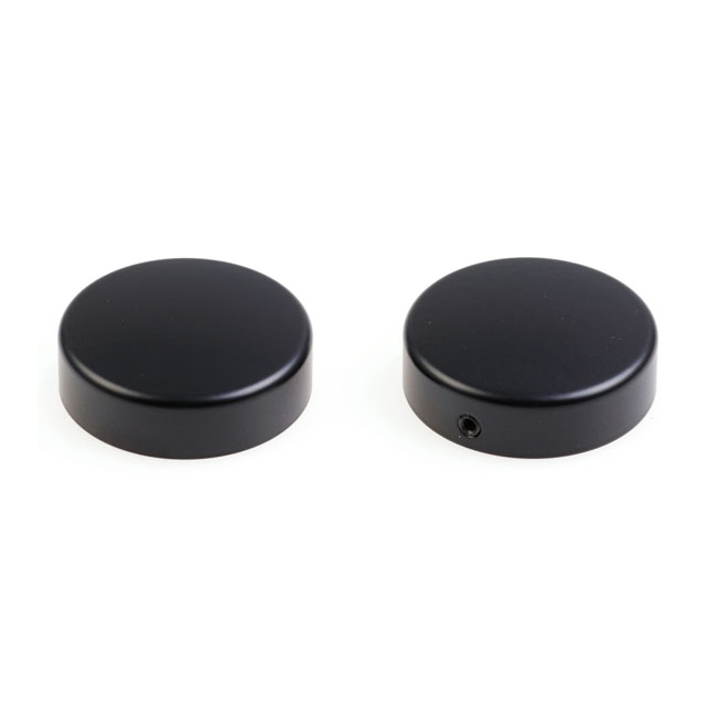 Cult Werk Fork Tube Caps in Gloss Black Finish For Harley Davidson 2022