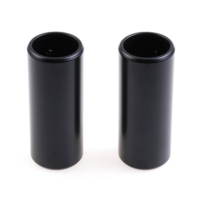Cult Werk 2 Piece Upper Fork Tube Covers Short Version In Black For