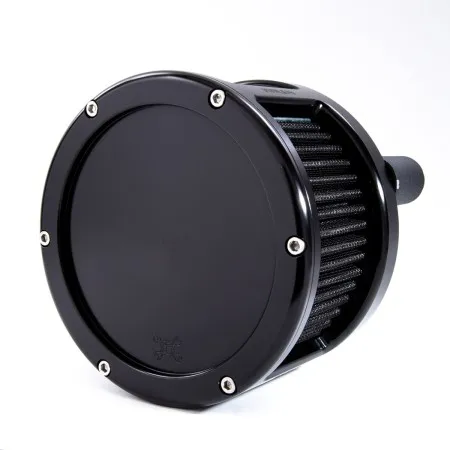Feuling BA Race Series Tall Cage Air Cleaner Kit In Black With Black Filter For Harley Davidson 2018-2024 Softail, 2017-2025 Touring & Trike (Gen 1) M8 Models (5523)