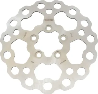 Galfer Rear Solid Cubiq Brake Disc For Harley Davidson 2011-2022 Sportster, 2008-2012 XR1200 & 2016-2020 XG Street Models (DF724Q)