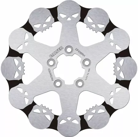 Galfer Skull Series Rear Brake Disc For Harley Davidson 2008-2024 Touring Models (DF836RH)