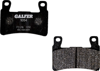 Galfer Semi-Metallic (1054) Front Brake Pads For Harley Davidson 2015-2023 Softail Models (FD219G1054)