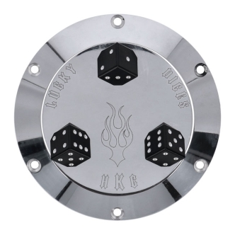 Hells Kitchen Choppers HKC Derby Cover Lucky Dice (ARM762459)