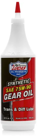 Lucas Oil Lucas, Synthetic 75/90 Transmission Oil (40047)
