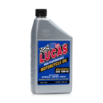 Lucas Oil Lucas, 10W40 Semi Synthetic Motor Oil (ARM204019)