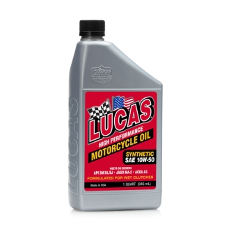 Lucas Oil Lucas, 10W50 Synthetic Motor Oil (ARM880875)