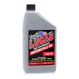 Lucas Oil Lucas, Motor Oil Sae 50W. 1 Quart (ARM285639)