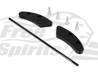 Free Spirits Extended Forward Controls Adaptors Plates (60MM) For Indian Scout Standard & Sixty (106110XL)