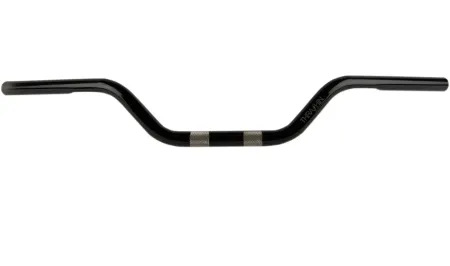 Thrashin Supply Co. Mid Bend 1 Inch Dia. Handlebars In Black For 1982-2024 Harley Davidson (TSC-2700-1)