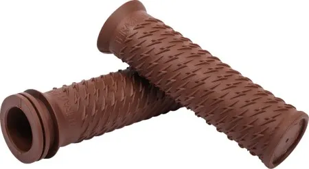Thrashin Supply Co. Bolt Grips in Brown For 1 Inch Handlebars (TSC-2708-5)