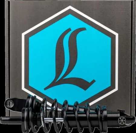 Legend Suspensions Black 13.6 Inch Revo-A Shock Absorber For Harley Davidson 2017-2023 Tri-Glide Models (1310-2312)