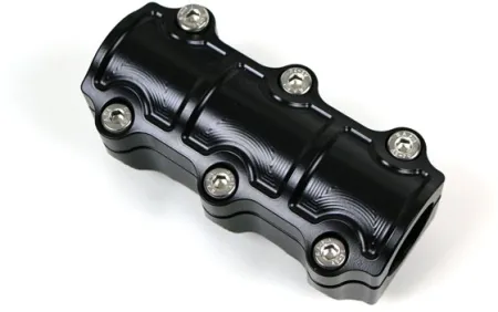 Kodlin Big Block Risers In Black For 1 1/4 Inch Handlebars (K55120)