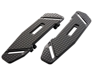 Arlen Ness SpeedLiner Driver Floorboards In Black Finish For Harley Davidson 2018-2023 Softail Models (410-023)