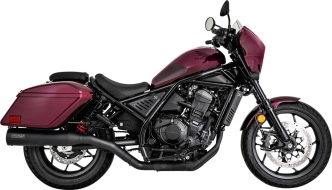 Vance & Hines Hi-Output Slip-on Muffler In Matte Black For 2023-2024 Honda Rebel CMX 1100T Models (48427)