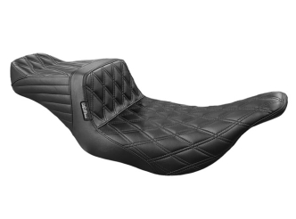 Le Pera Seat TailWhip Double Diamond Stitched Seat For Harley Davidson 1997-2007 Touring Models (LH-587DD)