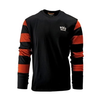 Roeg Ernesto Jersey Black/Orange - Small (ARM352029)