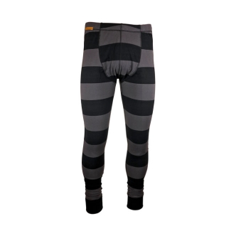 Roeg Long John Striped Pant Black/Grey - Small (ARM863029)