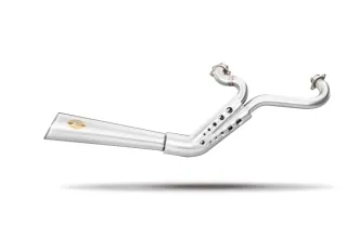 Zard Euro 3 Sport 2-1 Exhaust In Polished For 2003-2013 XL883/1200 Sportster Models (ZHD539S00SSO-P)