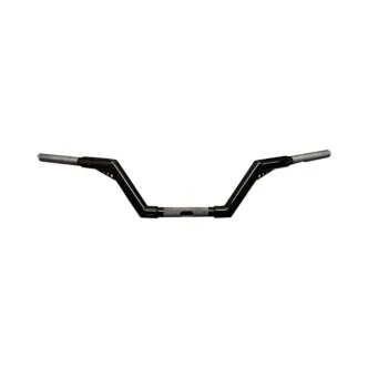 Trask Performance 1 1/4 Inch V-Line Handlebar In Black For 2008-2023 E-Throttle Harley Davidson (TM-2019BK)