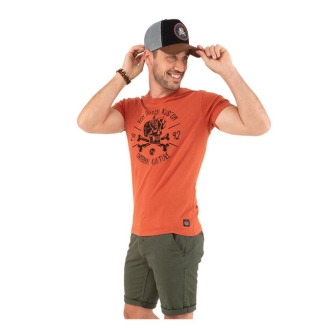 Von Dutch Load T-shirt Orange Size Small (ARM483979)