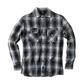 West Coast Choppers Riser Shirt White/Grey Size 3XL (ARM278289)