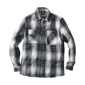 West Coast Choppers Riser Shirt Brown/Blue Size 3XL (ARM878289)