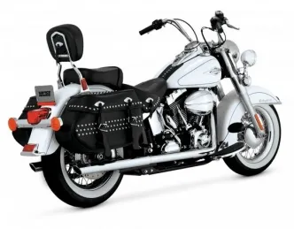 Vance & Hines Softail Duals NON-PCX In Chrome For Harley Davidson 2012-2017 Softail Models (Excluding FXSB, FXSE) (16893)